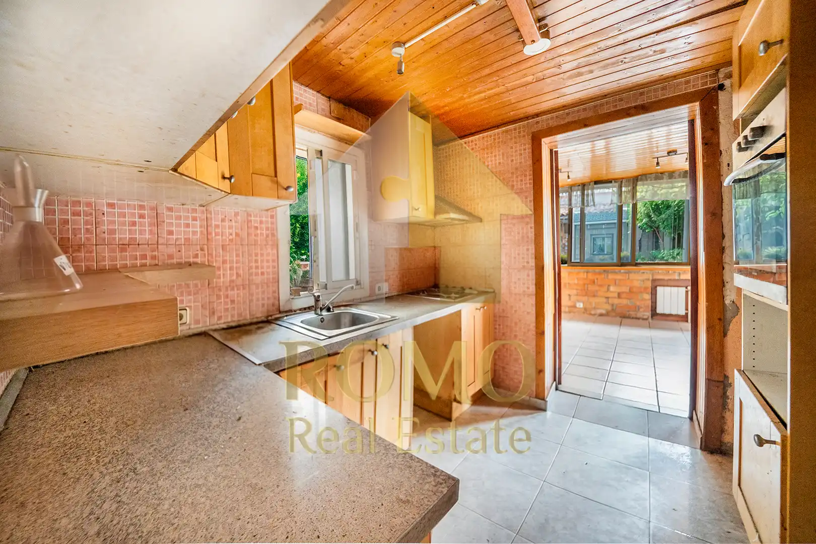 Cocina de Casa o chalet en venta en Santa Perpètua de Mogoda con Terraza