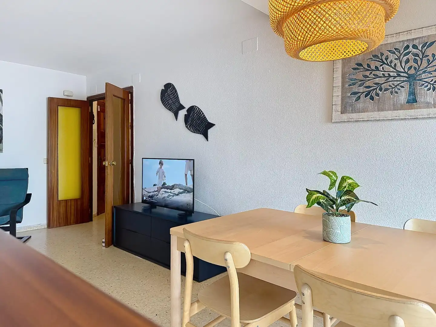 Sala de estar de Piso de alquiler en Alboraya con Aire acondicionado, Calefacción y Terraza