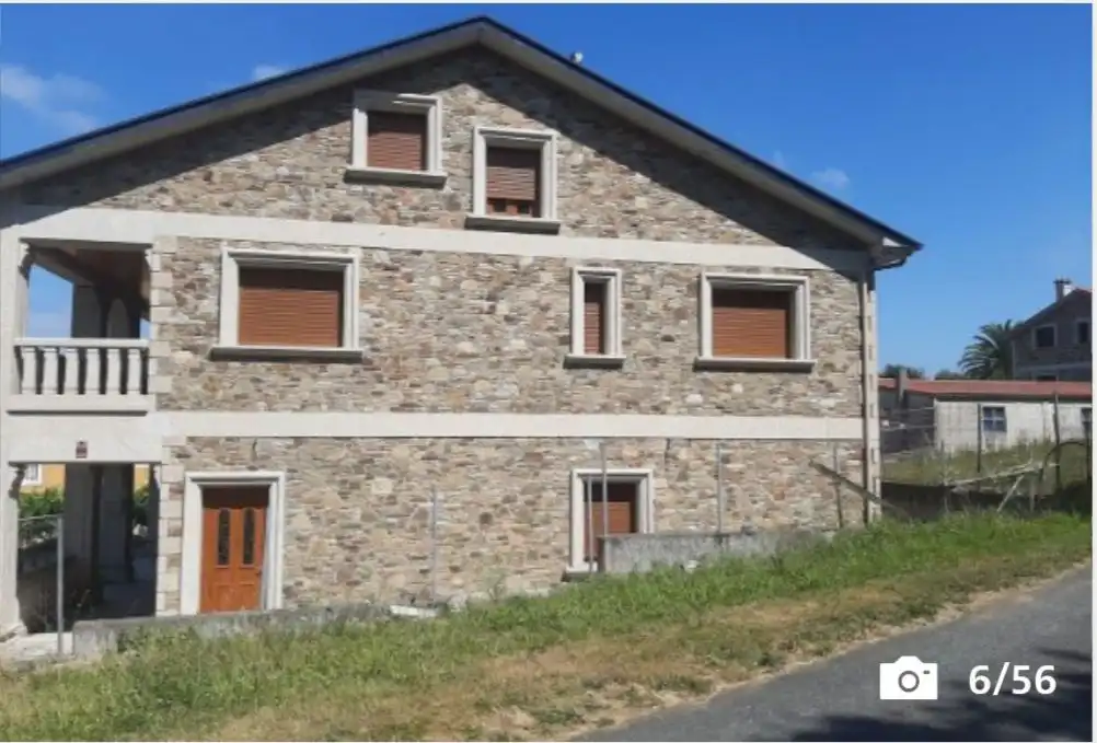 Vista exterior de Casa o chalet en venta en Oza dos Ríos con Jardín privado, Terraza y Trastero