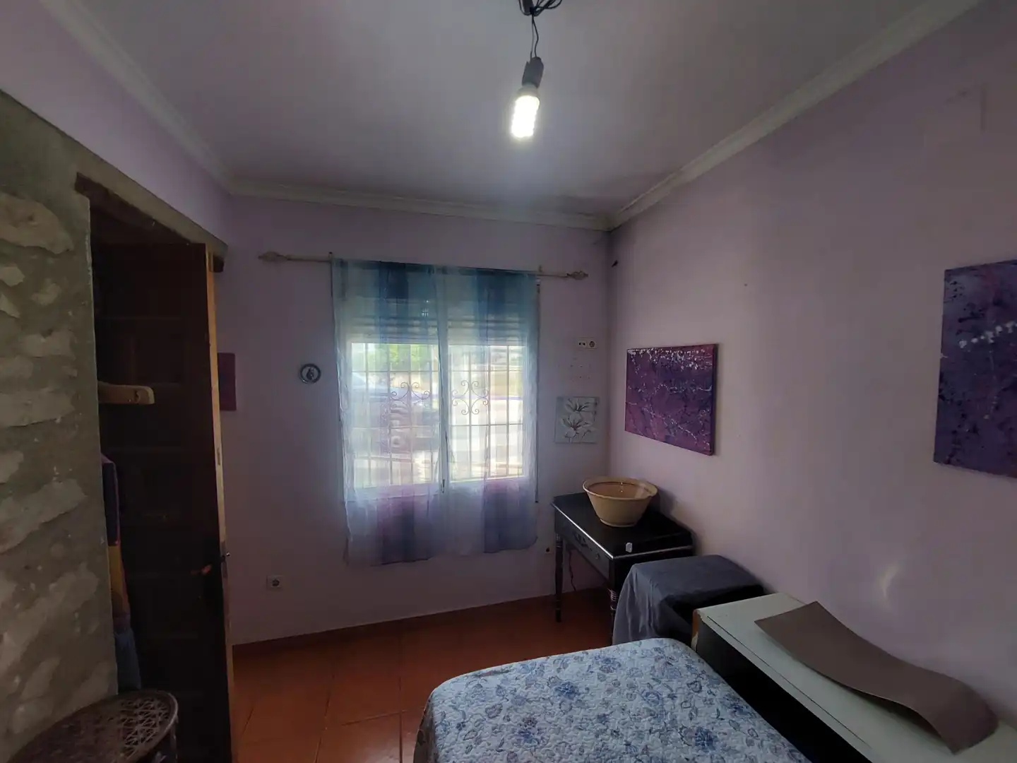 Schlafzimmer von Einfamilien-Reihenhaus zum Verkauf in Dénia mit Privatgarten und Möbliert