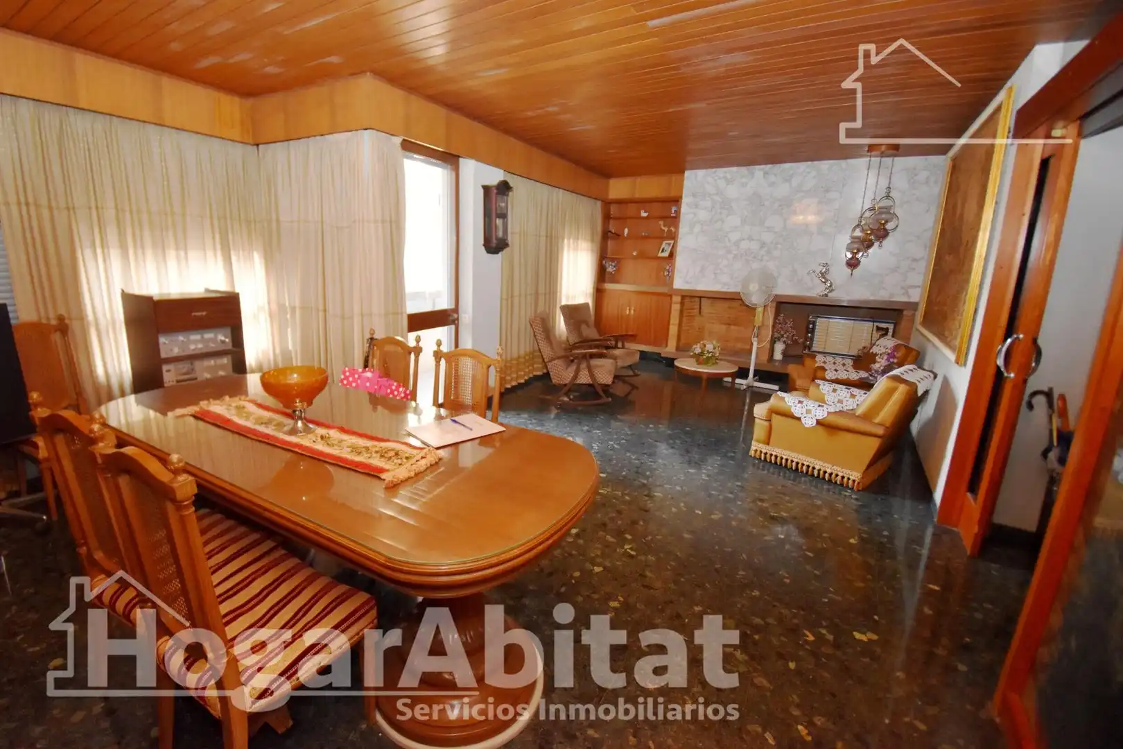 Wohnzimmer von Wohnung zum Verkauf in Vila-real mit Terrasse, Möbliert und Balkon