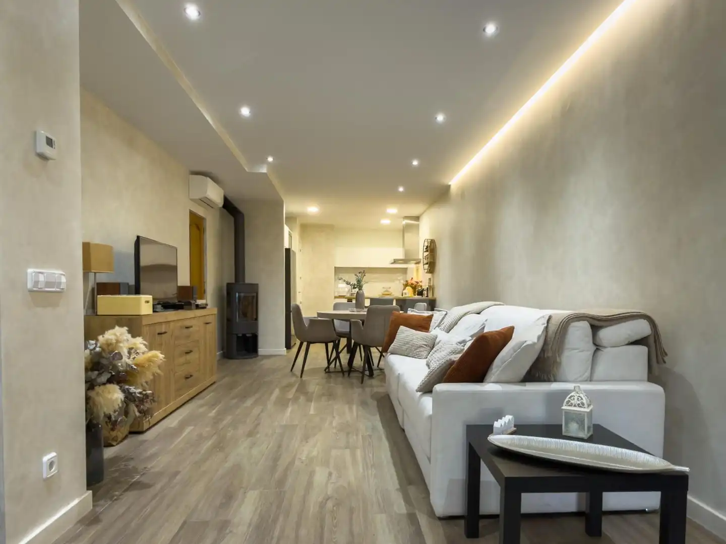 Sala de estar de Finca rústica en venta en Calonge i Sant Antoni con Calefacción y Jardín privado
