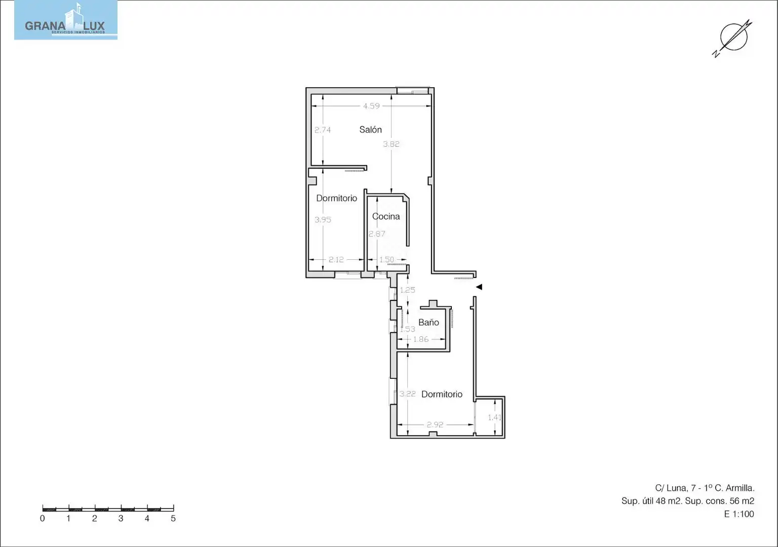 Apartamento en venta en Calle Calle Luna, San Miguel
