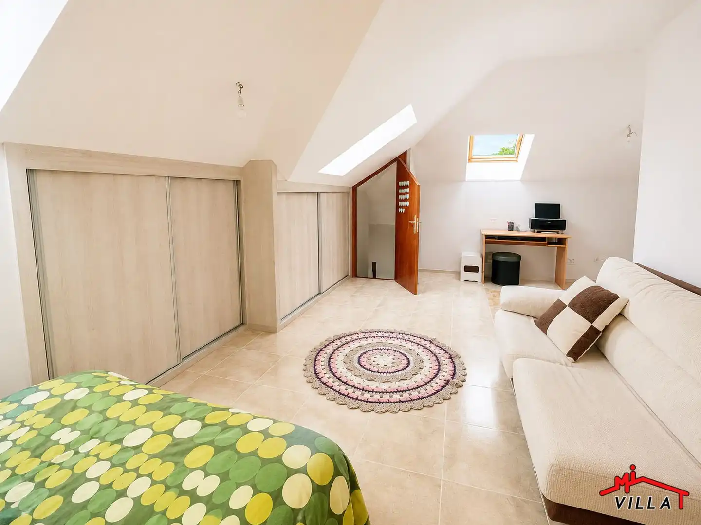 Schlafzimmer von Wohnung zum Verkauf in Ampuero mit Heizung, Abstellraum und Möbliert