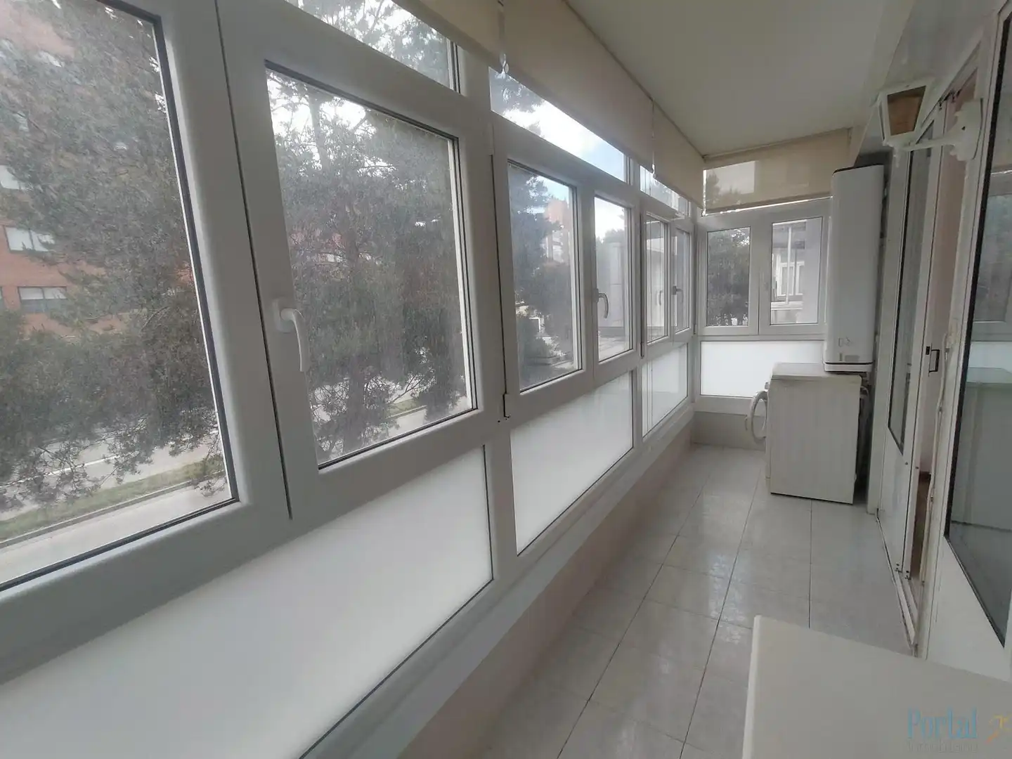 Balcony of Flat for rent in Burgos Capital  with Heating, Parquet flooring and Terrace