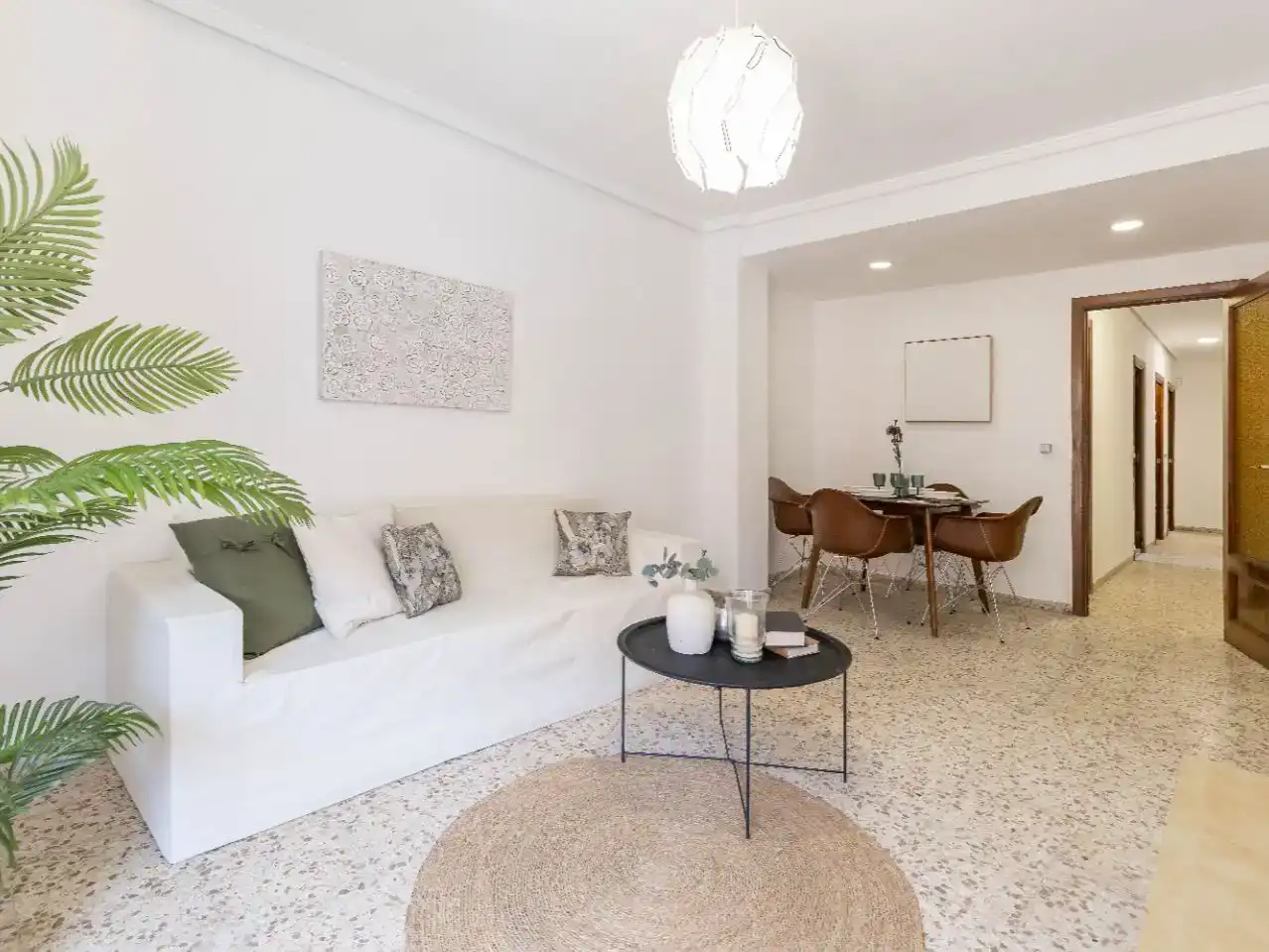 Wohnzimmer von Wohnung zum Verkauf in  Valencia Capital mit Balkon