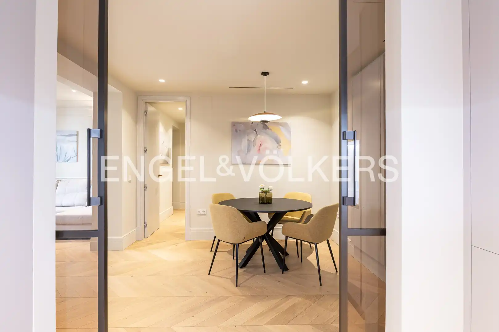 Dining room of Flat for rent in Madrid  with Air Conditioner, Heating and Swimming Pool
