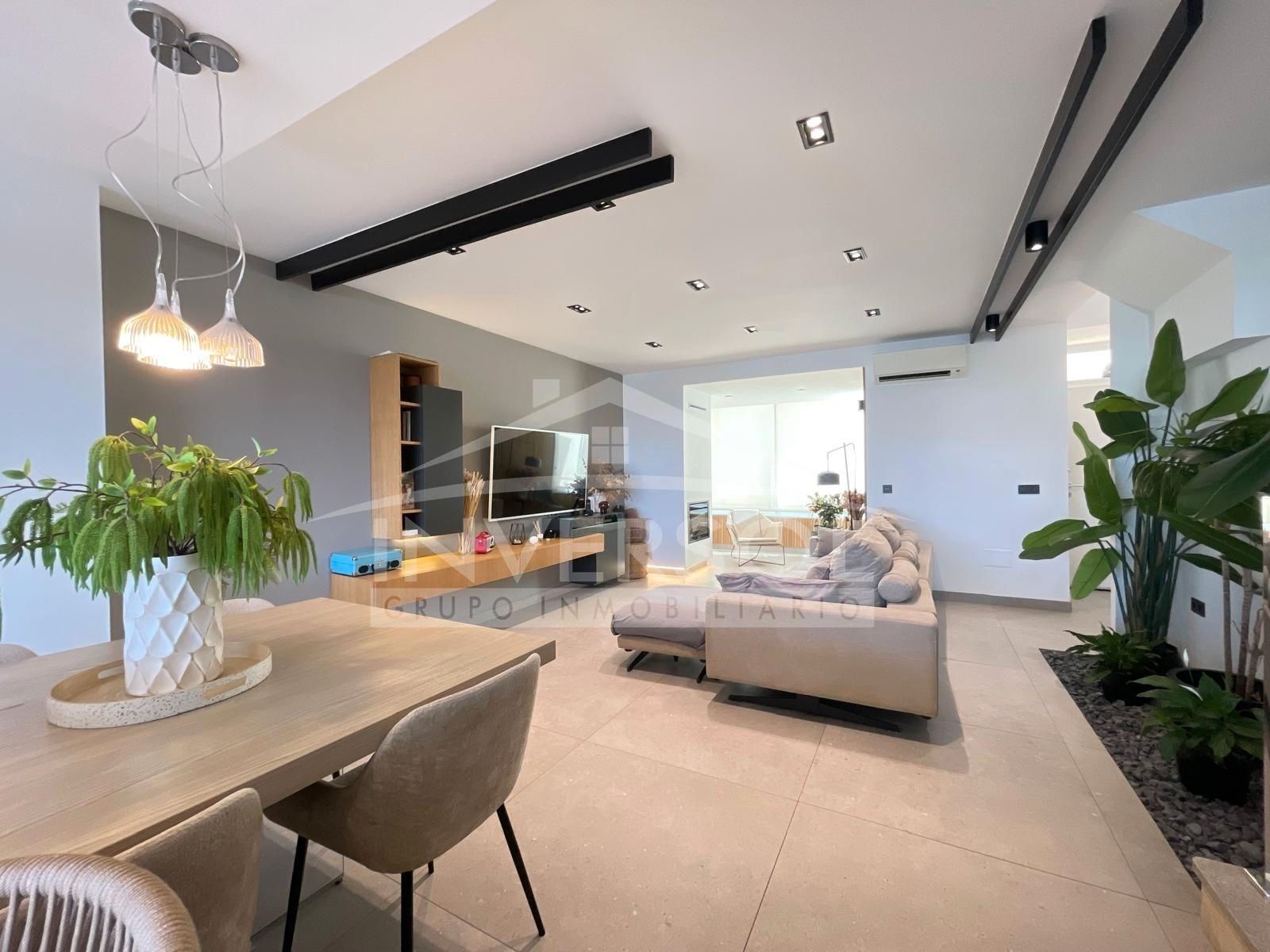 Living room of Single-family semi-detached for sale in El Ejido  with Air Conditioner, Heating and Terrace