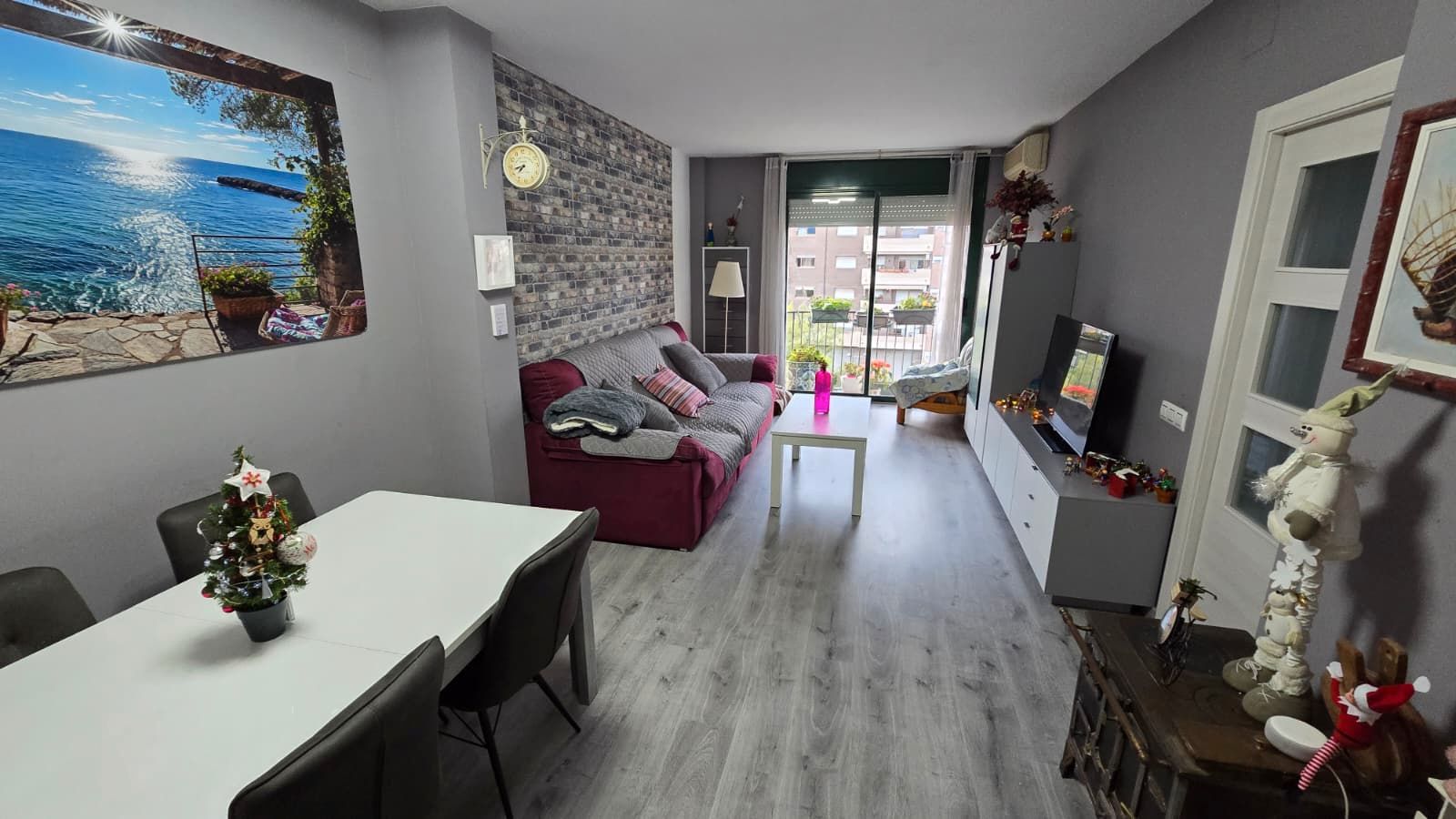 Sala d'estar de Pis en venda en Mollet del Vallès amb Aire condicionat, Calefacció i Forn