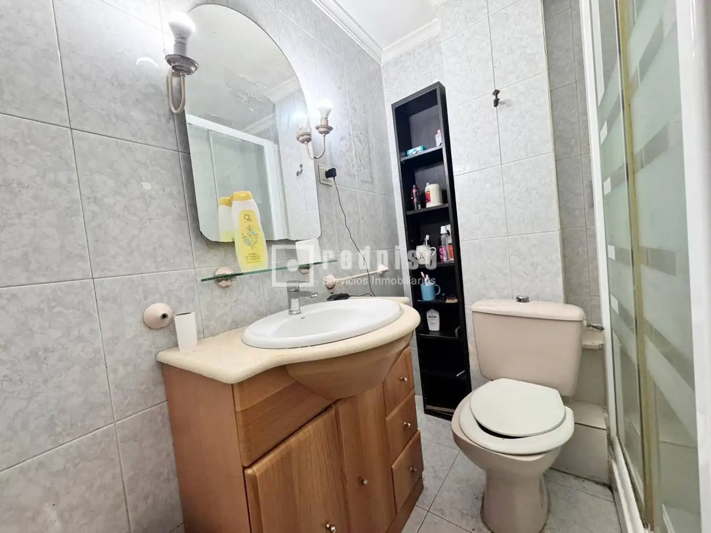 Badezimmer von Wohnung zum Verkauf in Málaga mit Klimaanlage und Terrasse