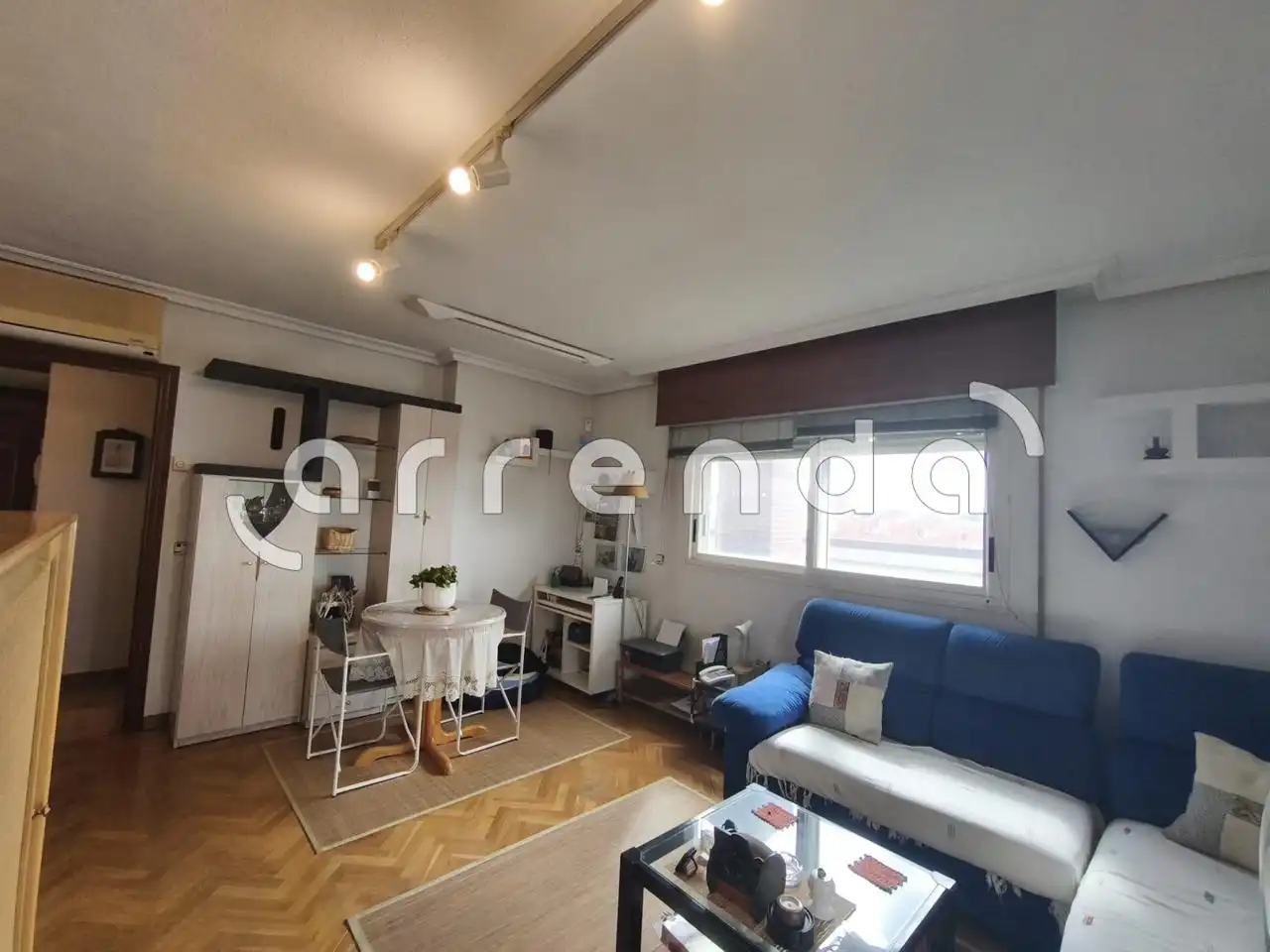 Sala de estar de Ático en venta en Madrid