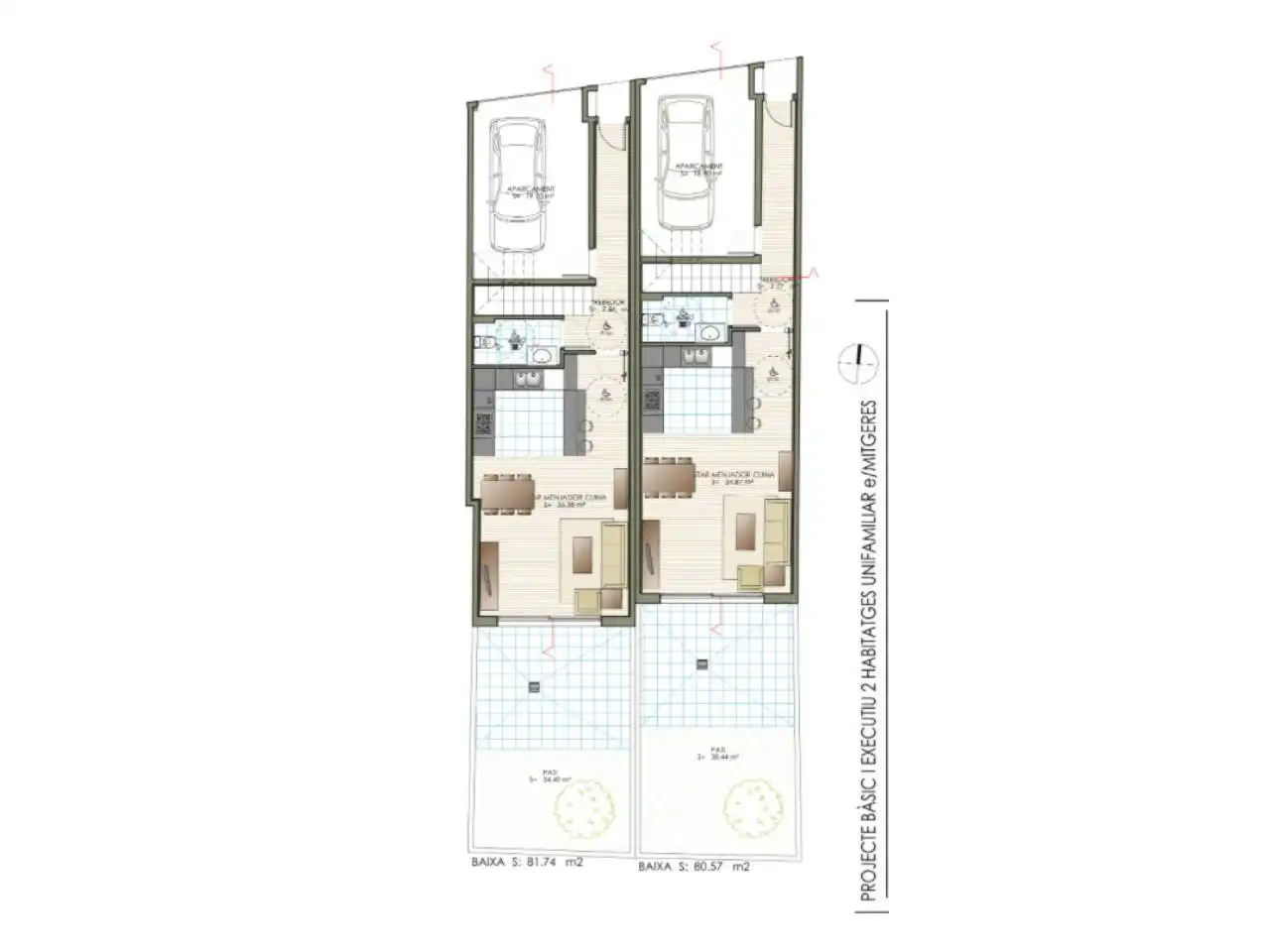 Houses for sale in Terrassa  with Air Conditioner, Heating and Terrace