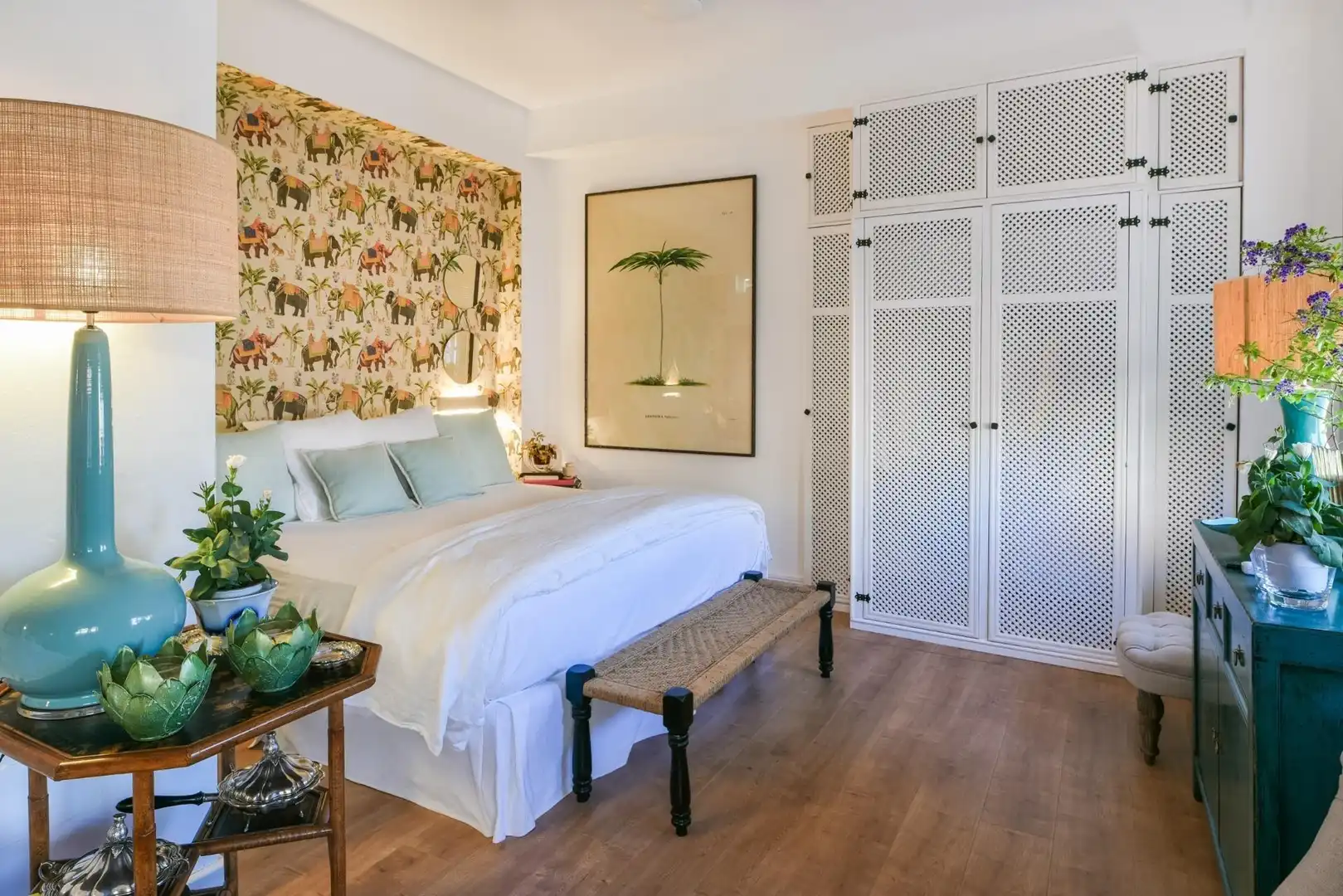 Habitación de Apartamento de alquiler en Málaga Capital con Aire acondicionado, Calefacción y Amueblado