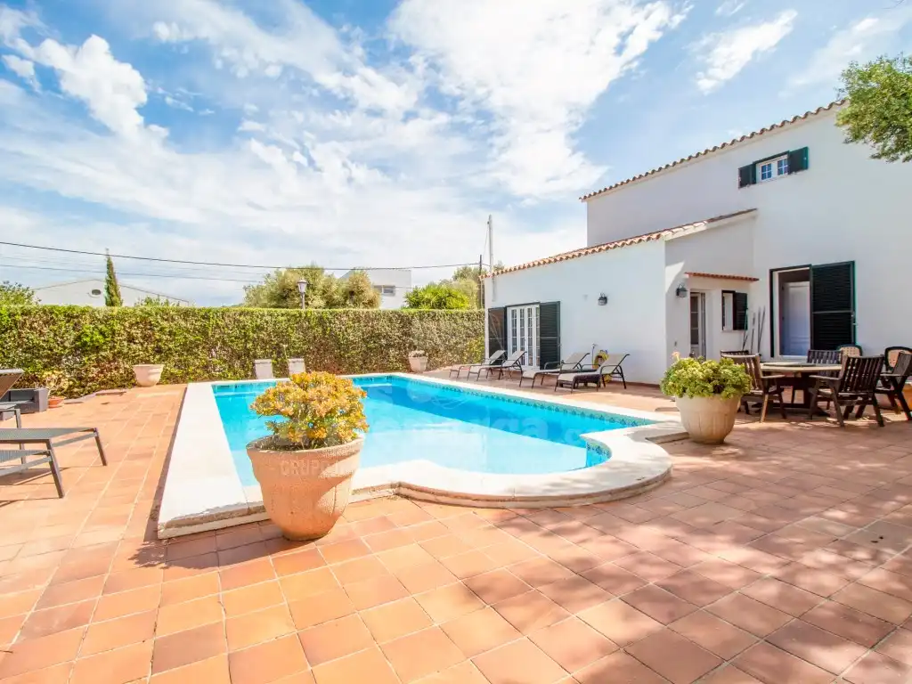 Piscina de Finca rústica en venta en Maó - Mahón con Aire acondicionado, Calefacción y Jardín privado
