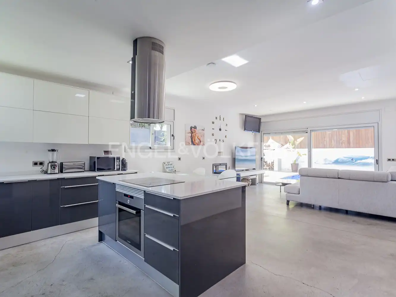 Kitchen of Houses for rent in Castelldefels  with Air Conditioner, Heating and Private garden