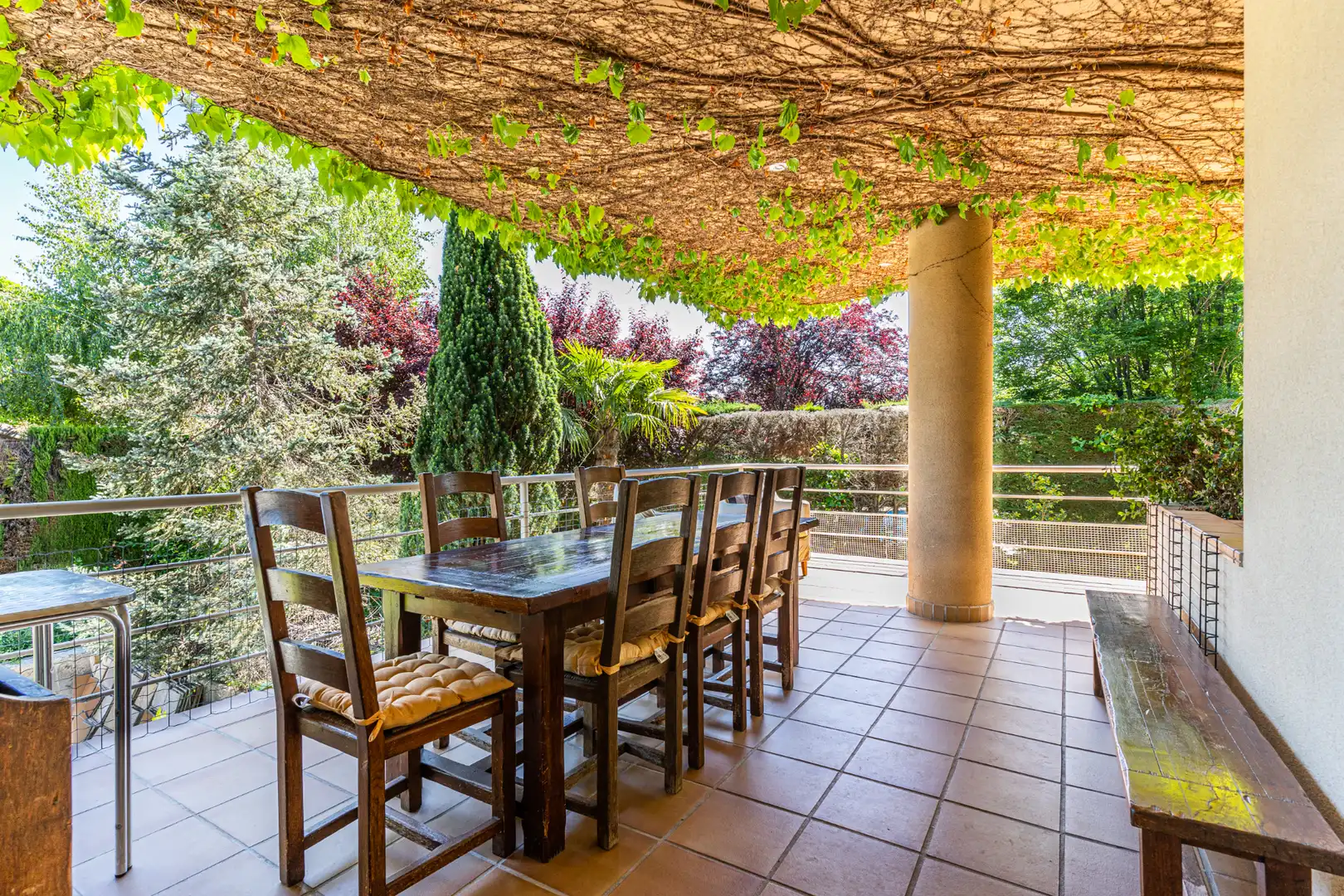 Terrace of Houses for sale in Villanueva de la Cañada  with Heating, Private garden and Swimming Pool