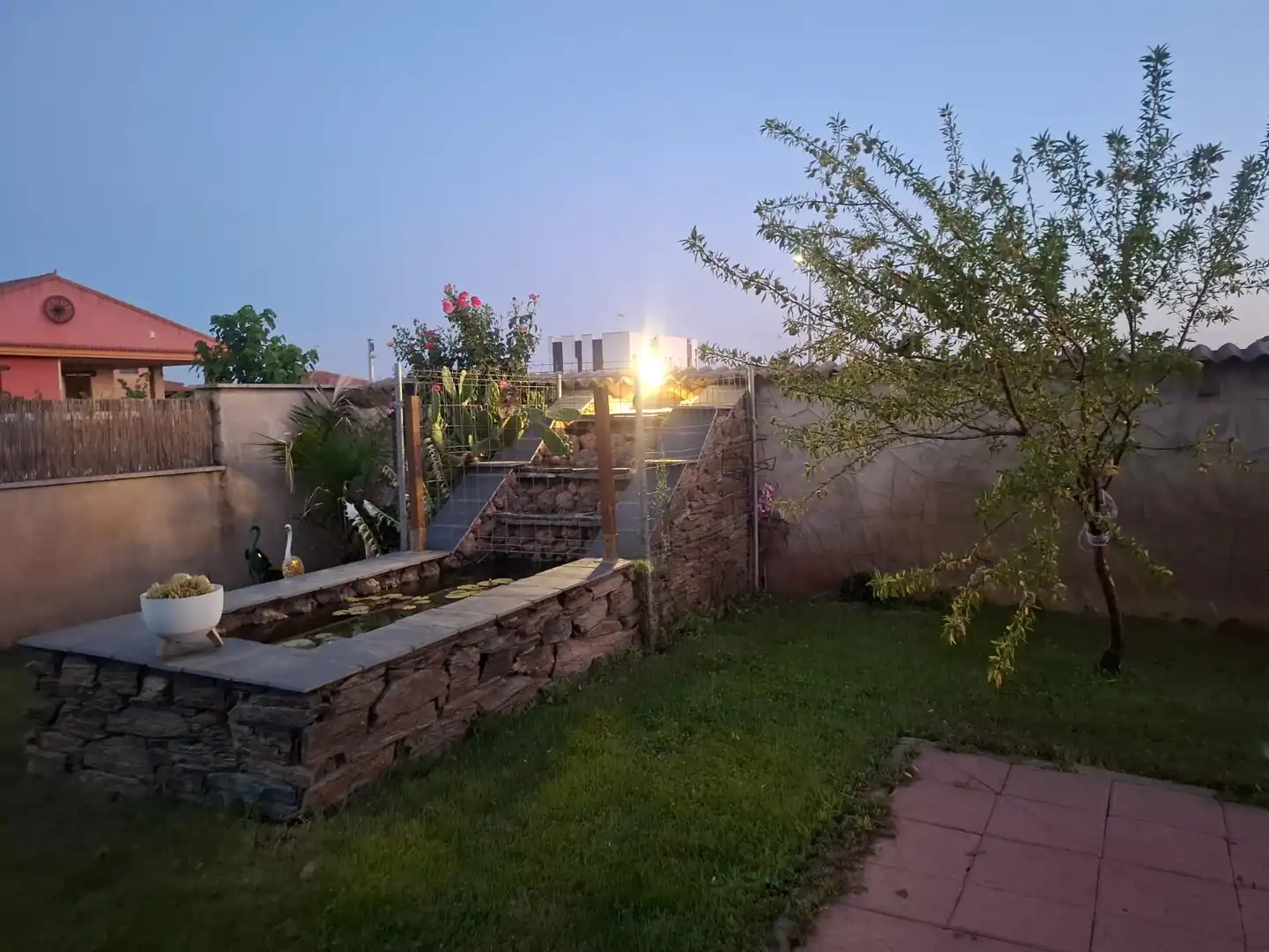 Terraza de Casa o chalet en venta en San Cristóbal de la Cuesta con Calefacción, Jardín privado y Piscina