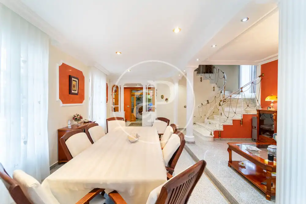 Dining room of Houses for sale in San Vicente del Raspeig / Sant Vicent del Raspeig  with Air Conditioner, Heating and Private garden