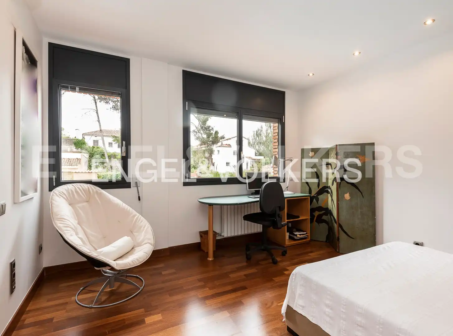 Bedroom of Houses for sale in Sant Cugat del Vallès  with Air Conditioner, Heating and Private garden