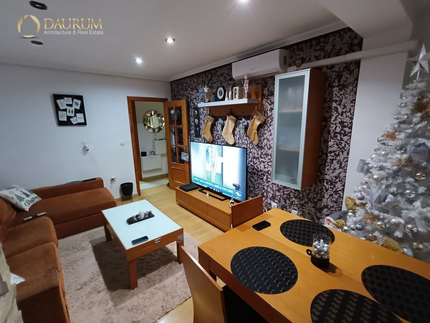 Living room of Flat for sale in Alicante / Alacant  with Air Conditioner and Furnished