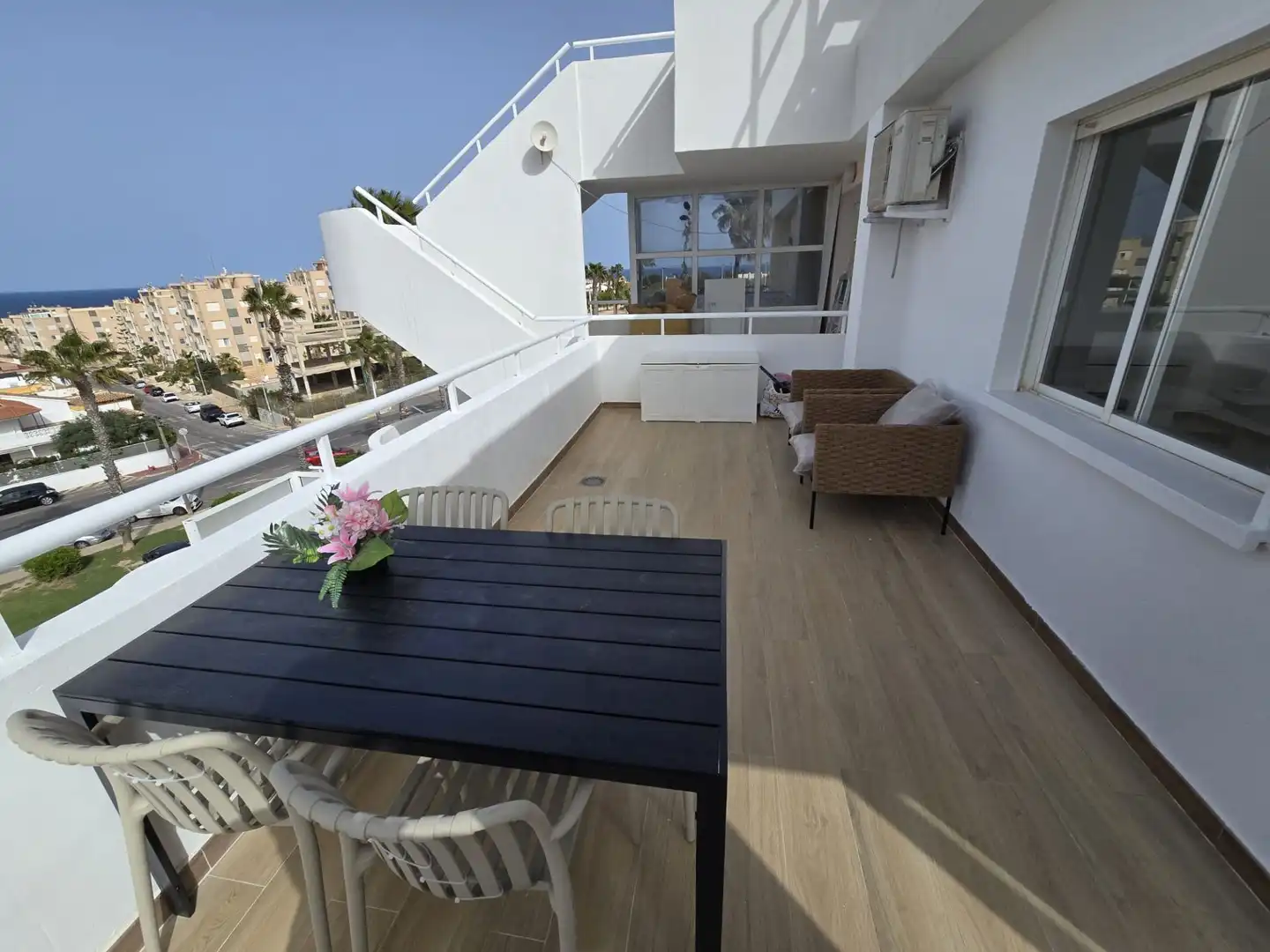 Terrace of Apartments for sale in Torrevieja  with Furnished and Community pool