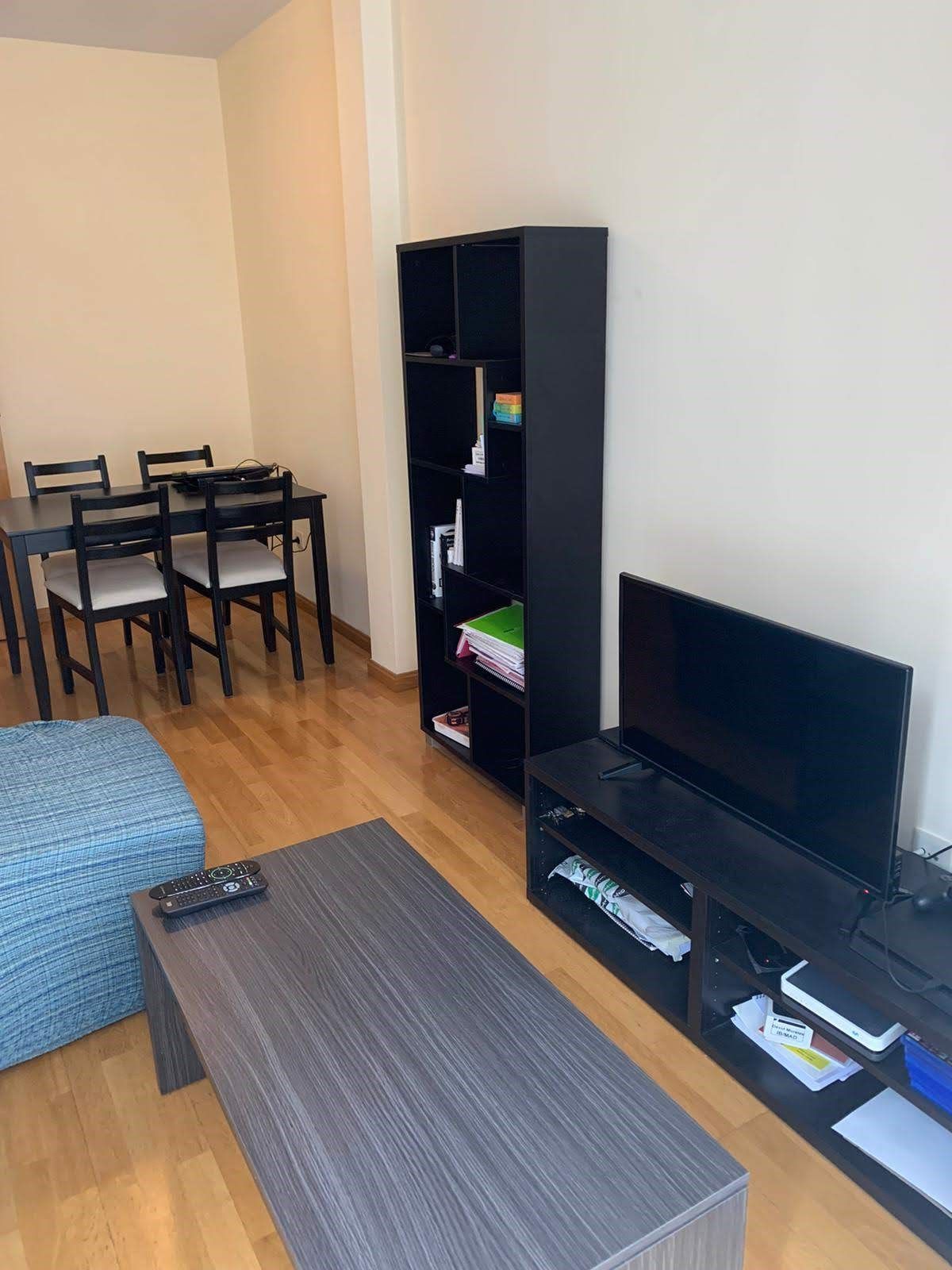 Living room of Flat to rent in  Madrid Capital  with Heating, Furnished and Oven