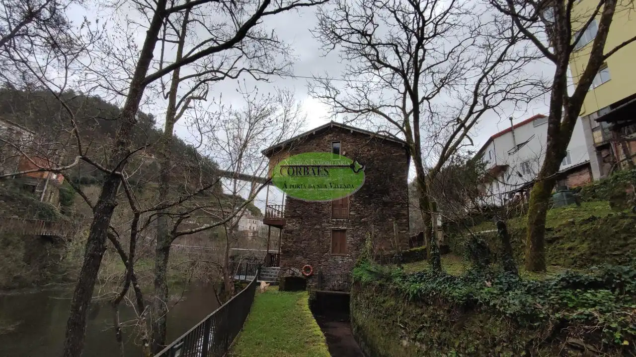 Vista exterior de Finca rústica en venta en A Peroxa  con Calefacción, Terraza y Amueblado