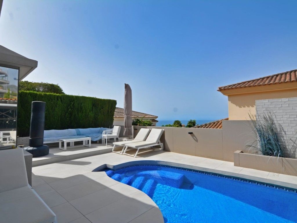 Jardín de Casa o chalet en venta en Benalmádena con Aire acondicionado, Terraza y Piscina