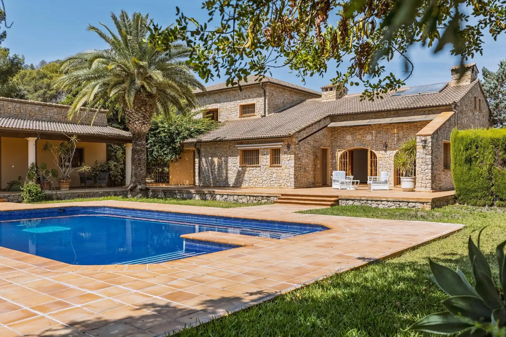 Piscina de Casa o xalet en venda en Pedreguer amb Aire condicionat, Calefacció i Jardí privat