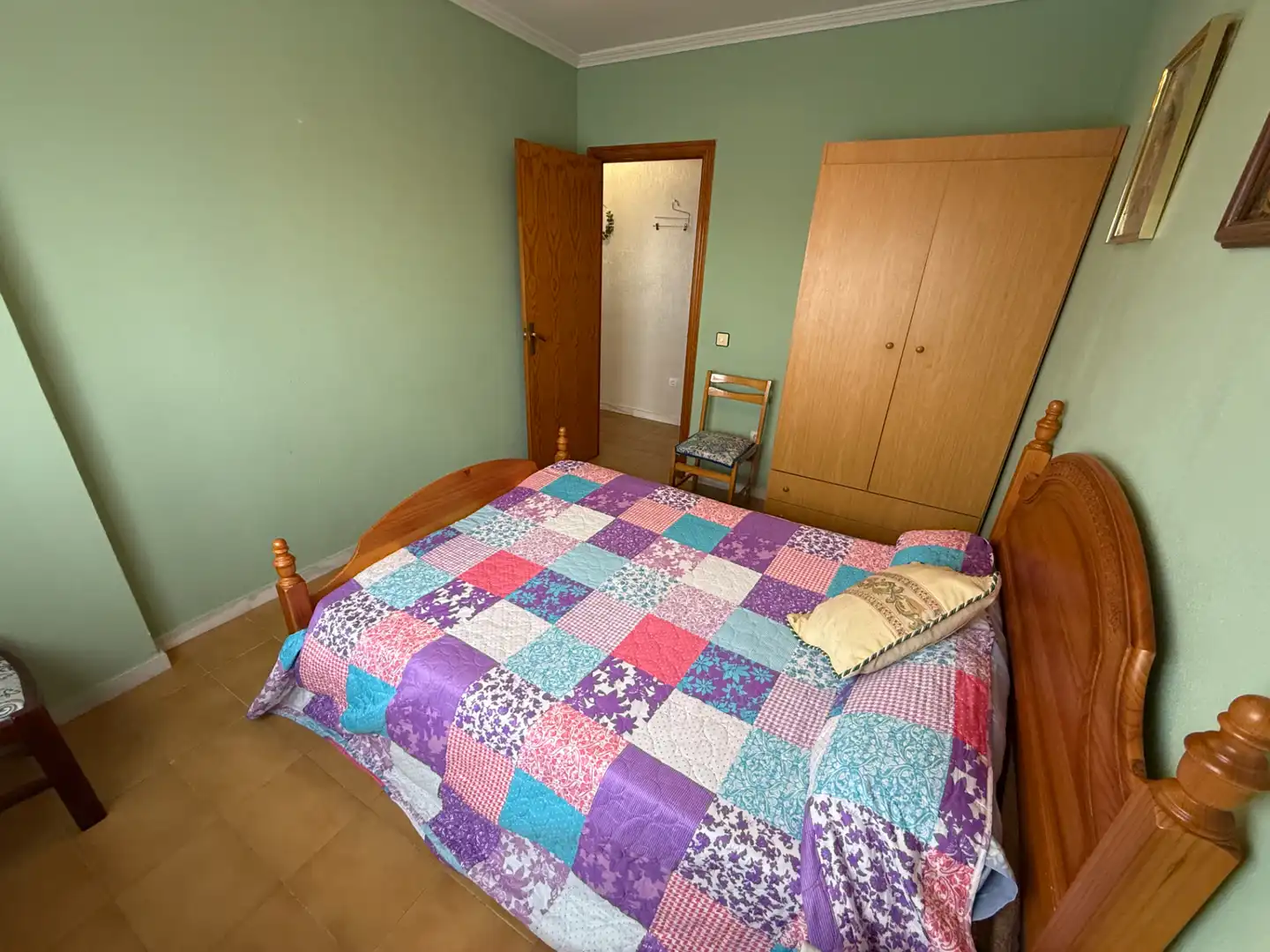 Bedroom of Flat for sale in Carpio  with Heating, Terrace and Storage room