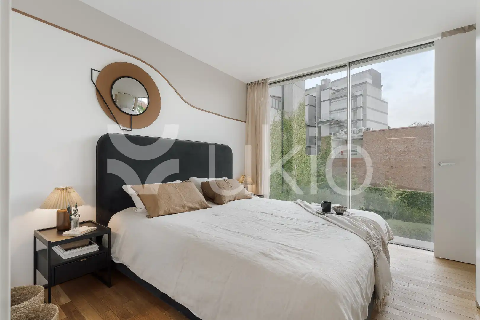 Bedroom of Apartments for rent in Madrid  with Heating, Swimming Pool and Furnished