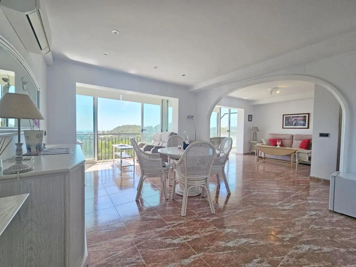Comedor de Apartamento en venta en Polop con Piscina comunitaria