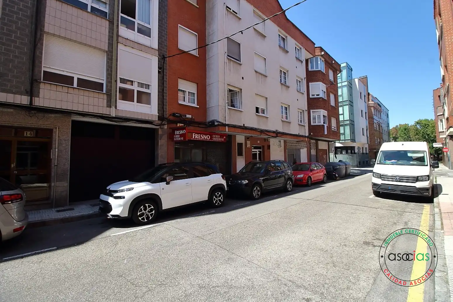 Parking of Flat for sale in Gijón   with Heating, Parquet flooring and Storage room