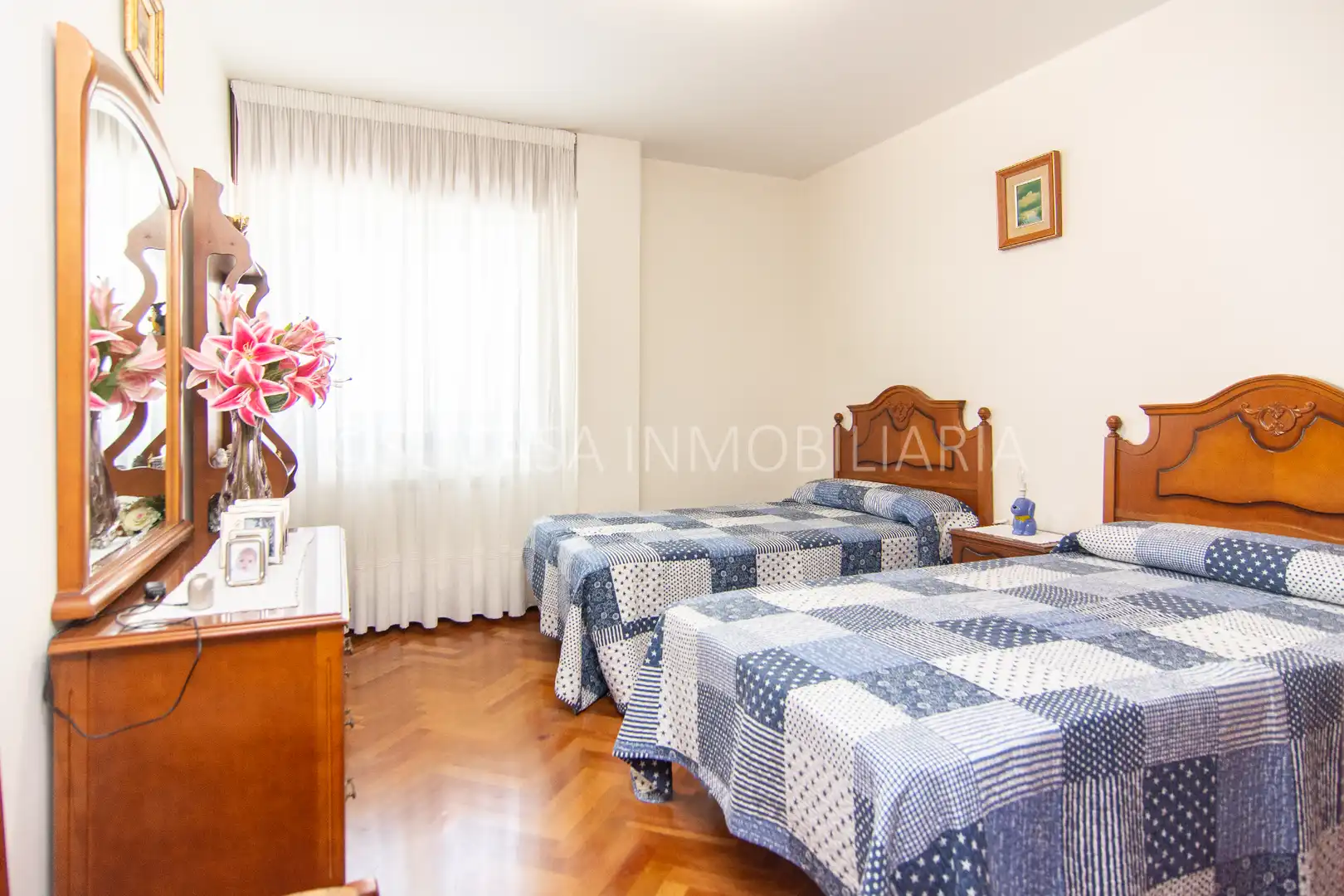 Bedroom of Detached homes for sale in Culleredo  with Air Conditioner, Heating and Parquet flooring