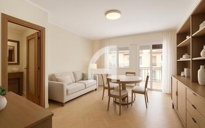 Sala d'estar de Pis en venda en  Madrid Capital amb Calefacció i Terrassa