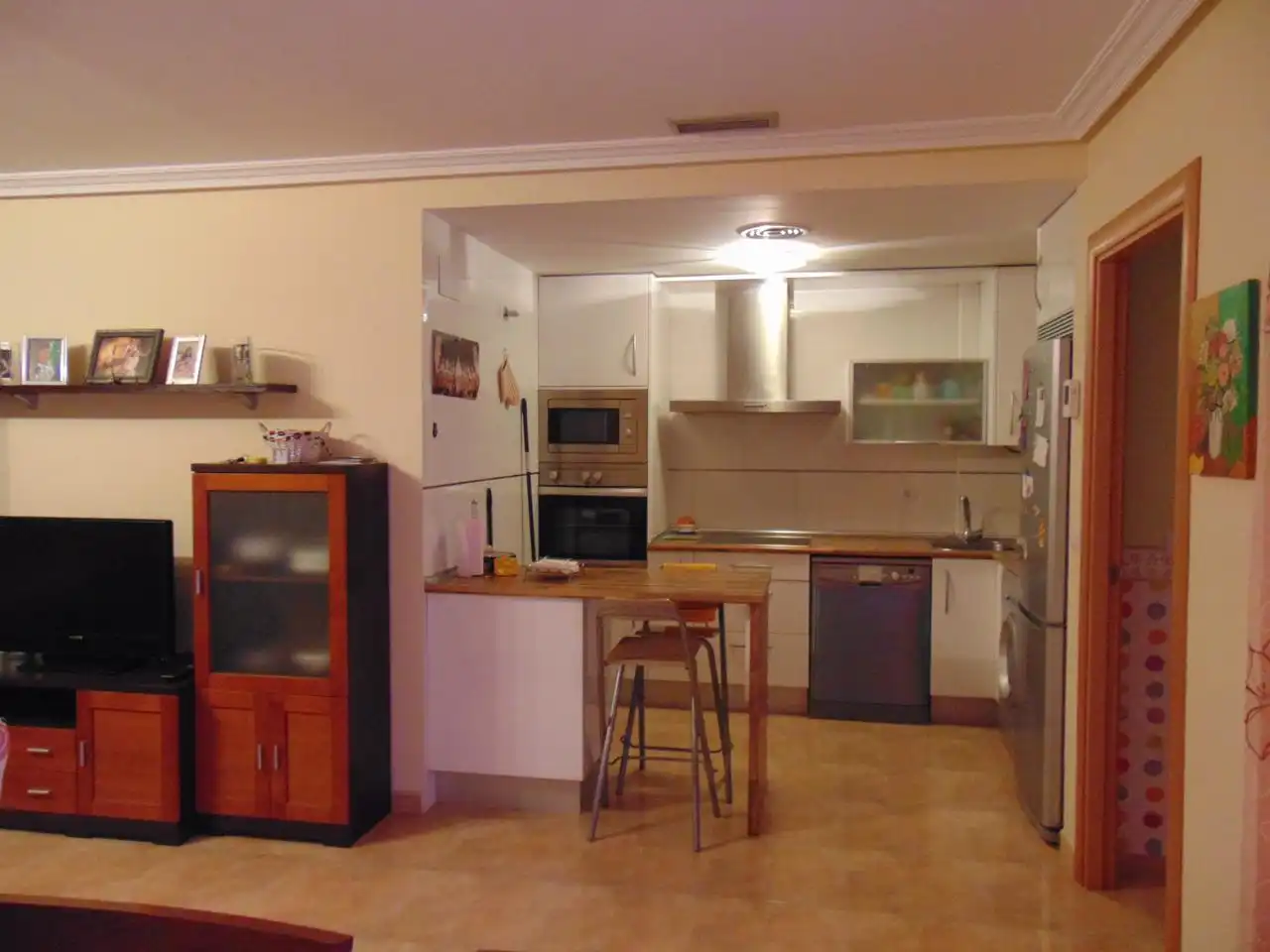 Cocina de Casa o chalet en venta en Tauste con Aire acondicionado, Terraza y Balcón