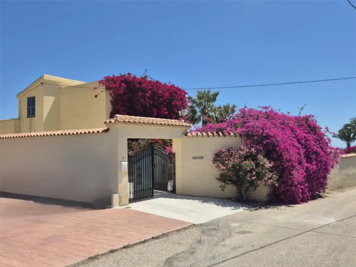 Vista exterior de Casa o chalet en venta en Mojácar con Aire acondicionado y Piscina