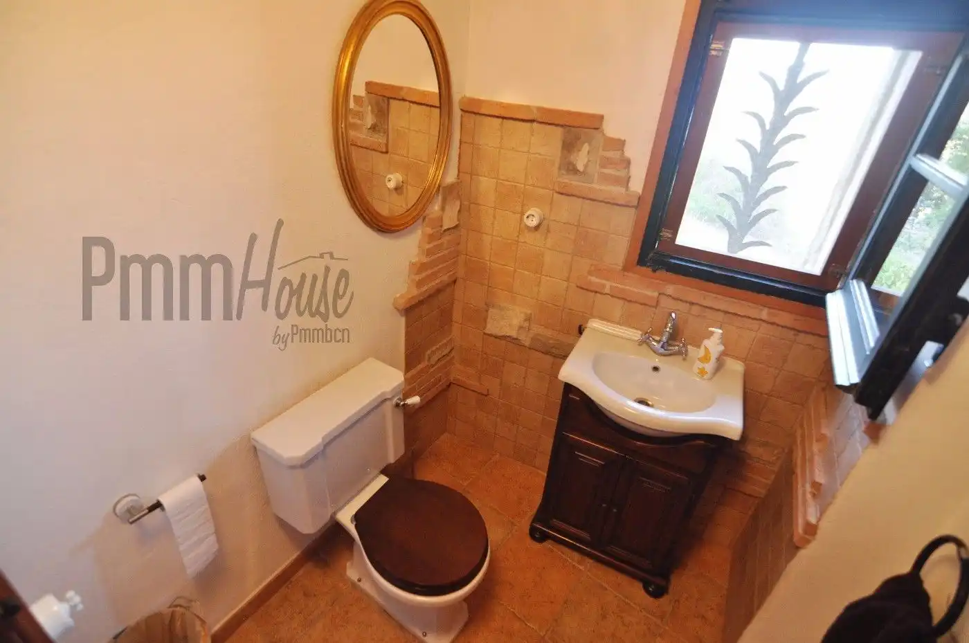 Baño de Finca rústica en venta en Calonge de Segarra con Terraza, Trastero y Piscina