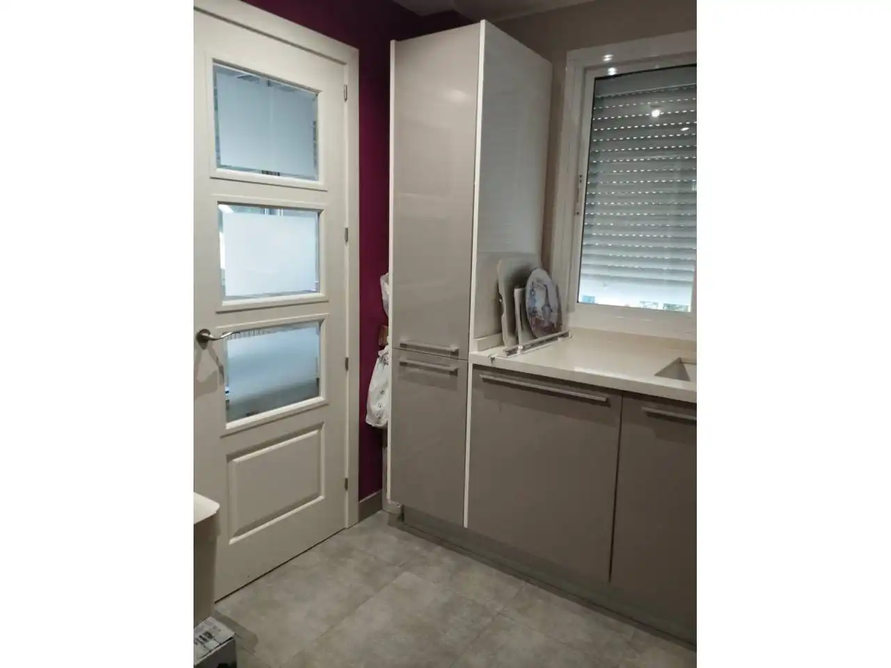 Cocina de Casa adosada en venta en Ciudad Real con Aire acondicionado, Calefacción y Jardín privado