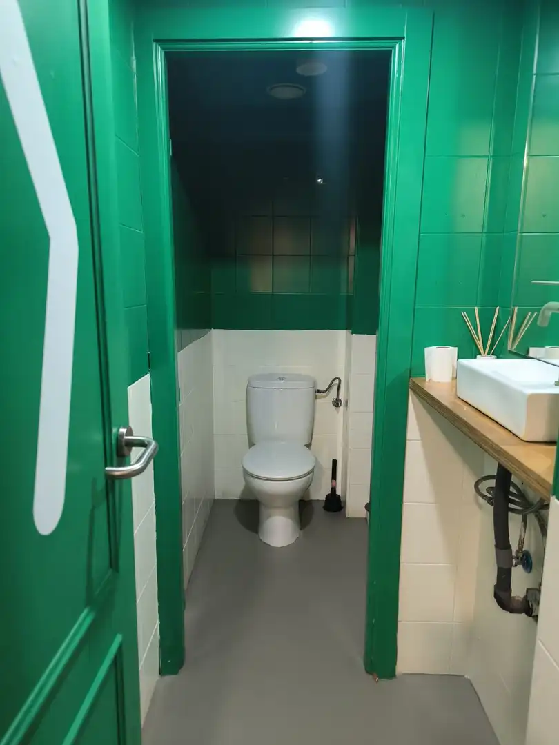 Baño de Local de alquiler en Chamartín