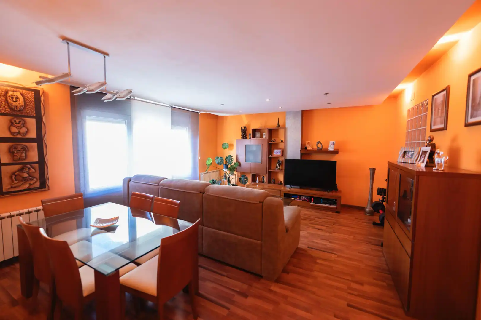 Sala d'estar de Pis en venda en Vilanova del Camí amb Aire condicionat, Calefacció i Parquet