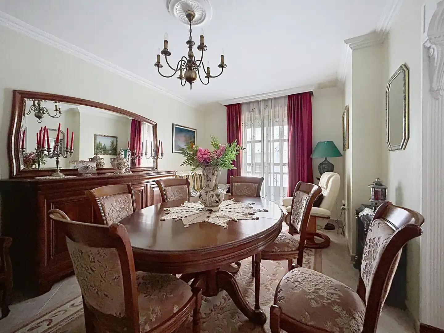 Comedor de Piso en venta en Padrón con Calefacción, Terraza y Balcón