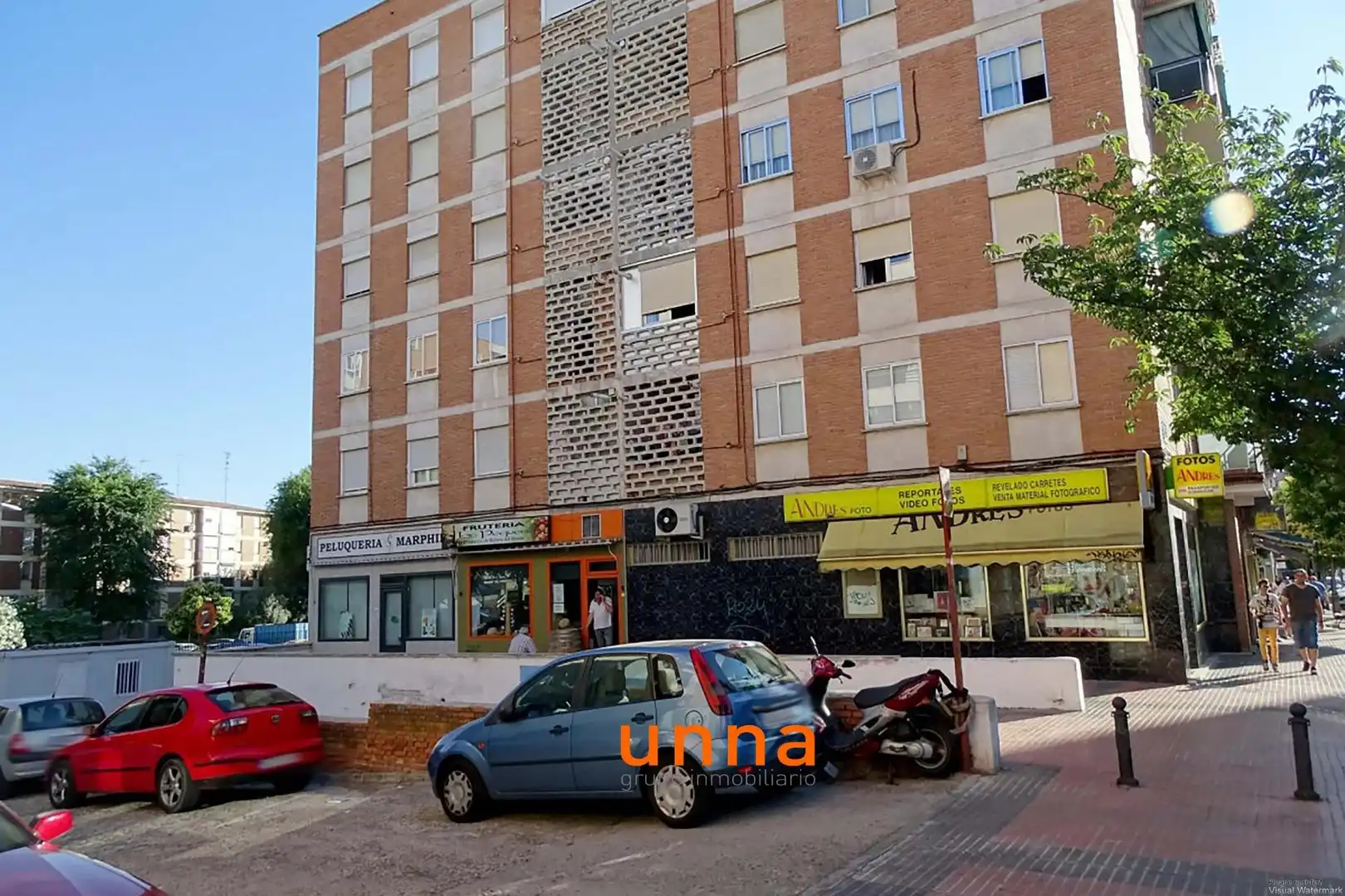 Vista exterior de Garaje en venta en Móstoles
