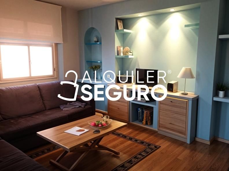 Living room of Flat to rent in Alcalá de Henares  with Heating and Furnished