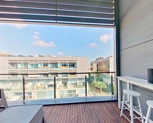 Terrace of Flat to rent in  Valencia Capital  with Terrace, Swimming Pool and Balcony