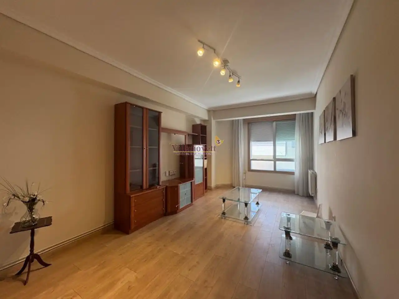 Living room of Flat for rent in Vigo   with Heating