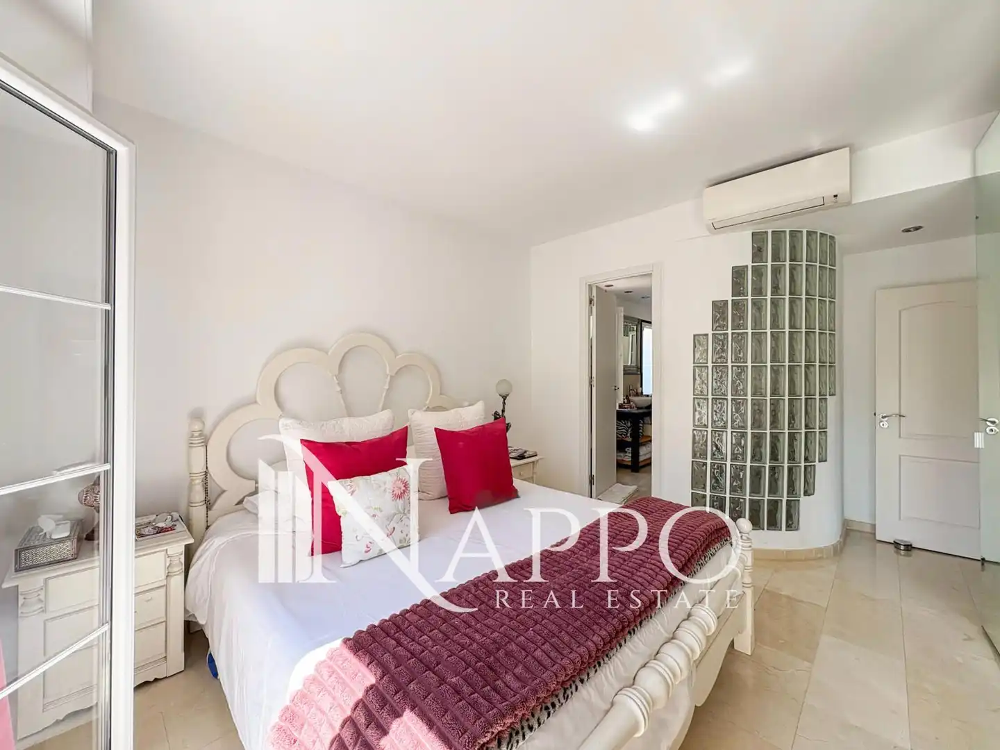 Schlafzimmer von Wohnung zur Miete in Calvià mit Klimaanlage, Heizung und Terrasse