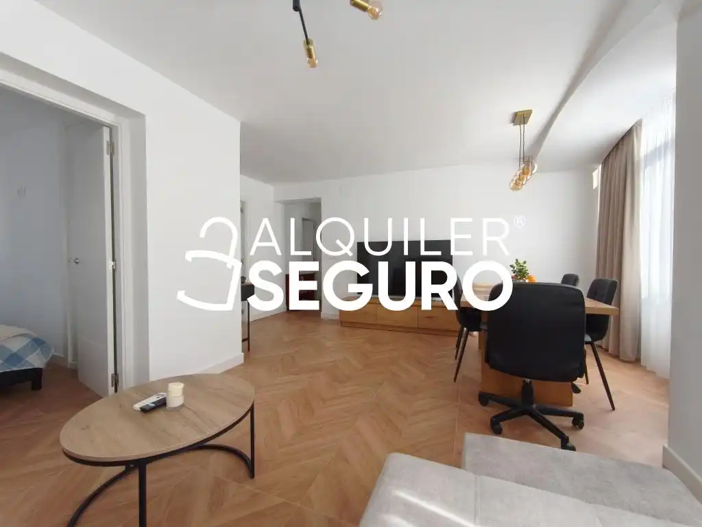 Sala d'estar de Pis de lloguer en Pla - Carolinas