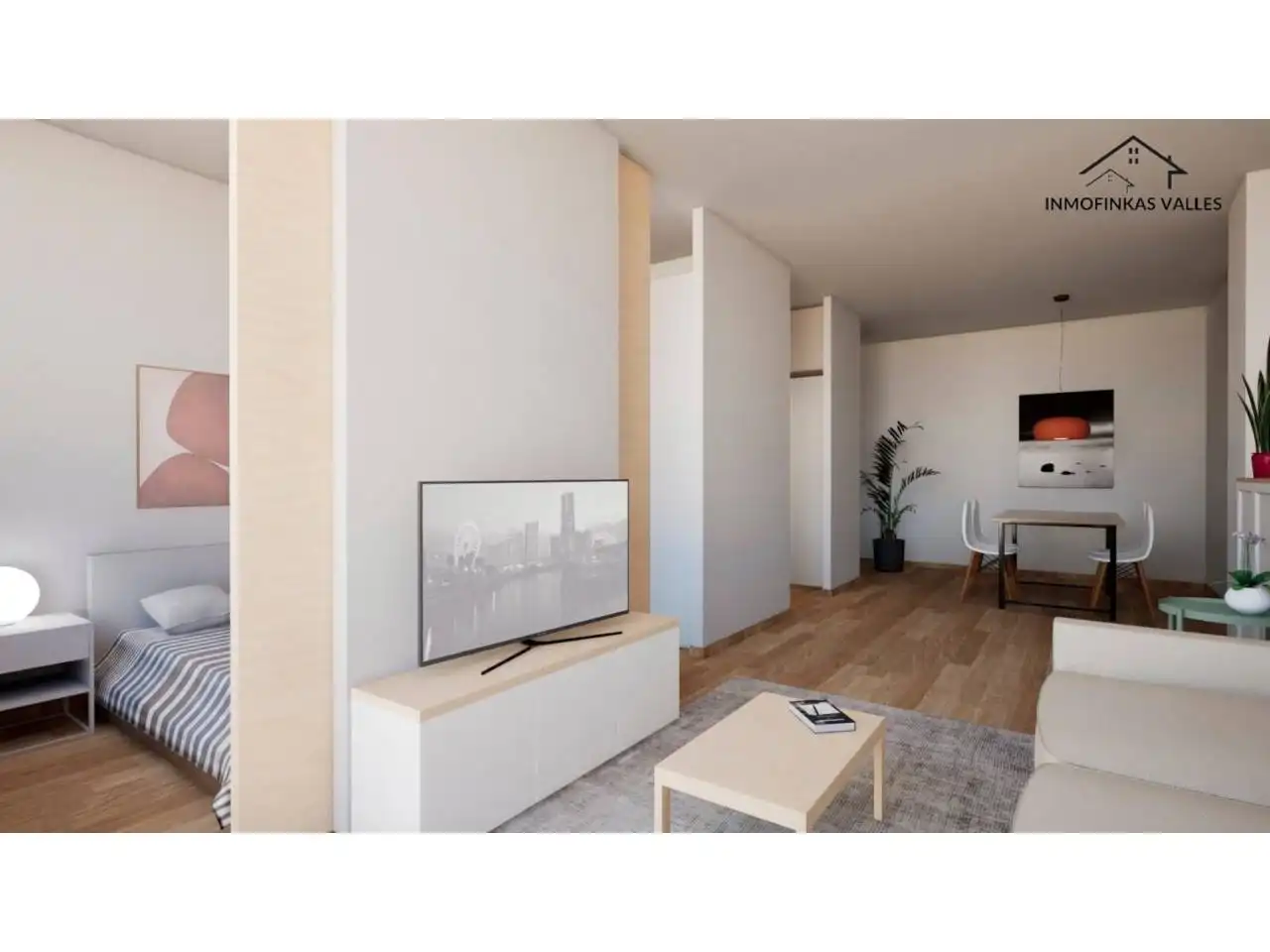 Living room of Flat for sale in Can Borrell