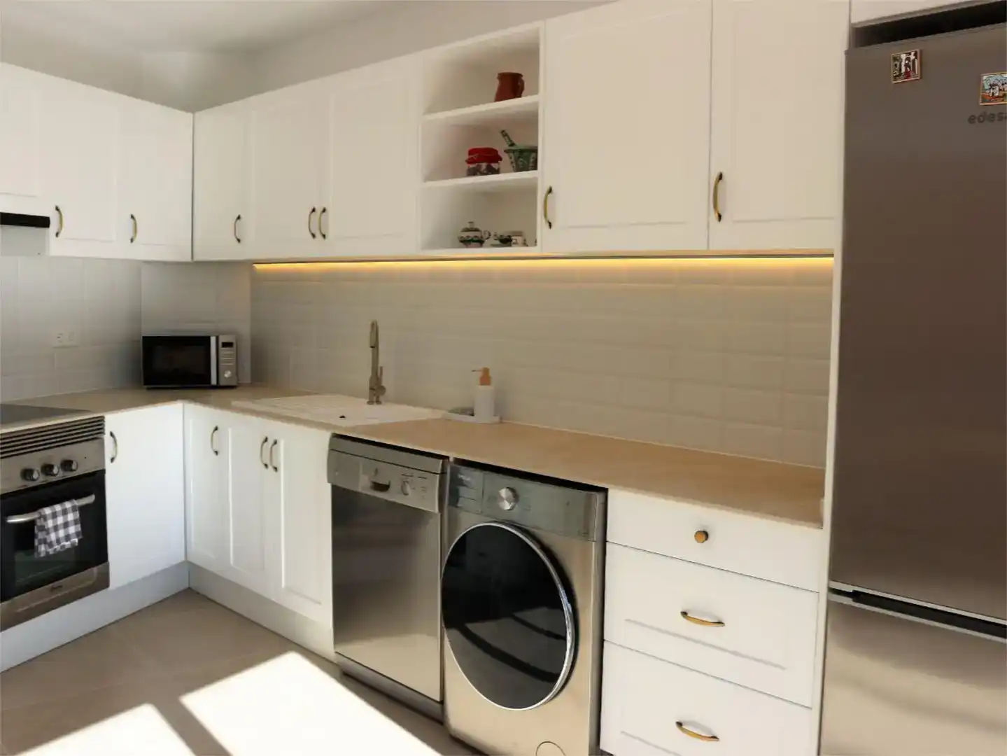 Kitchen of Detached homes for rent in Santa Eugènia  with Air Conditioner and Furnished